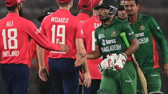 England batting crumbles again as Bangladesh clinch T20 series whitewash