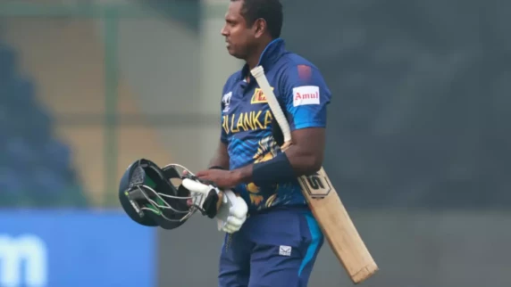 Sri Lanka's Angelo Mathews becomes first international cricketer to be timed out