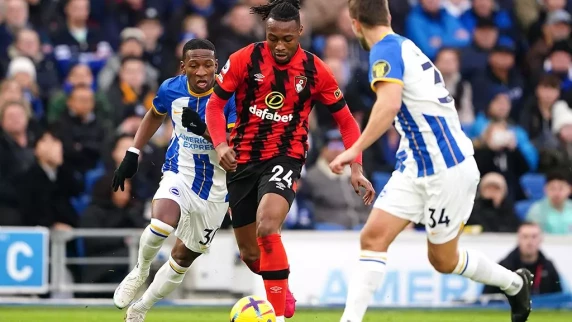 Bournemouth boss Gary O'Neil lauds Antoine Semenyo for impressive debut