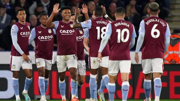 Aston Villa add to managerless Leicester's woes with late winner