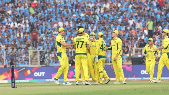 Travis Head hits hundred as Australia stun India to win record sixth World Cup