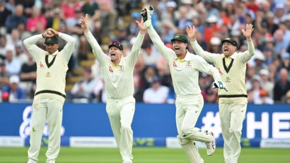 Australia claim upper hand with dismissal of England's openers as rain stops third day
