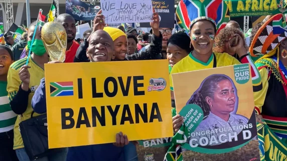 Banyana coach Ellis and members of her support staff return home to SA