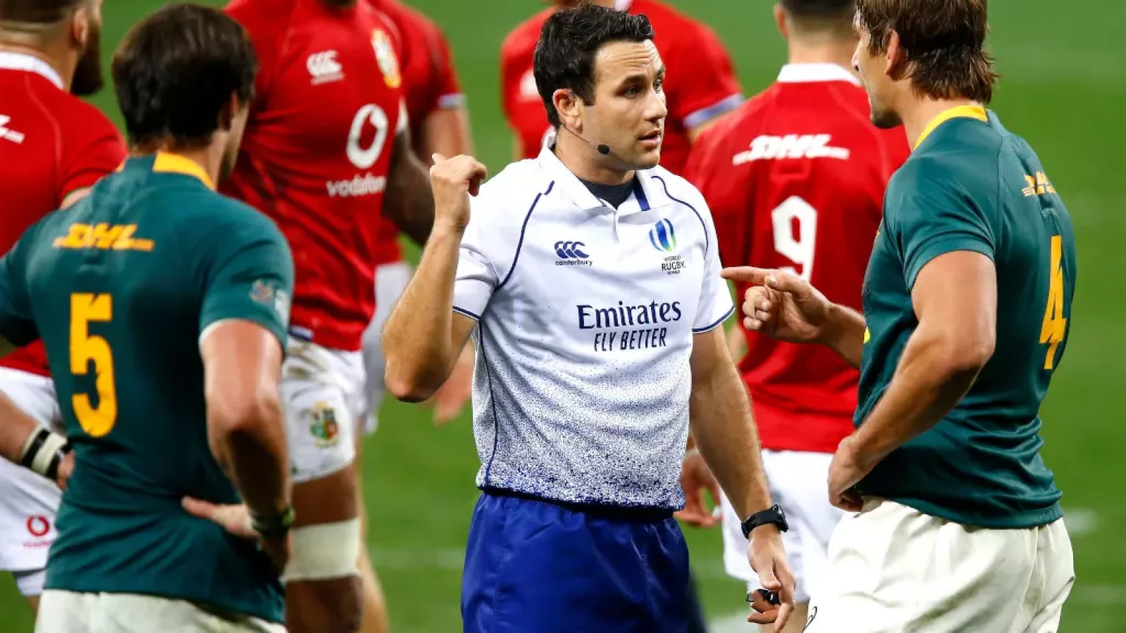 Match officials confirmed for RWC quarterfinals rugby