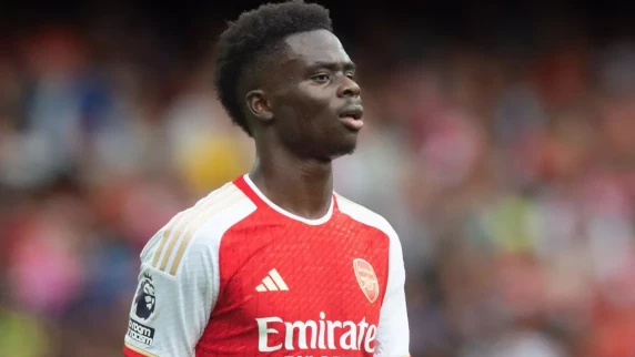 Arsenal could be without Bukayo Saka due to a persistent injury