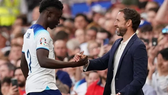 Gareth Southgate praises 'exceptional' Bukayo Saka after England hat-trick