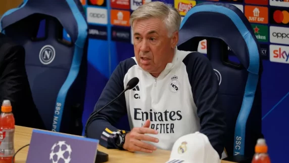 Carlo Ancelotti foresees Real Madrid's toughest challenge yet: Napoli clash
