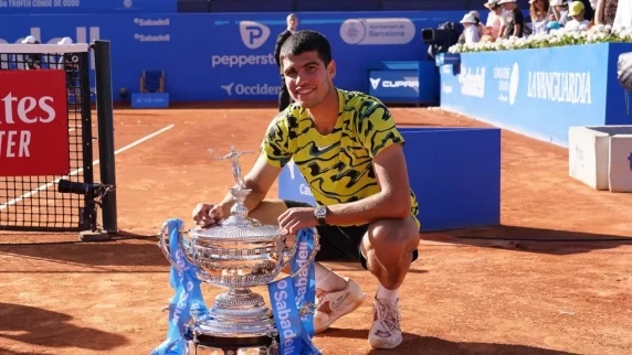 Barcelona Open: Carlos Alcaraz clinches third title of the season