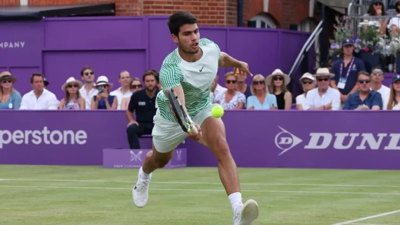 Carlos Alcaraz taking grass-court tips from Roger Federer and Andy Murray