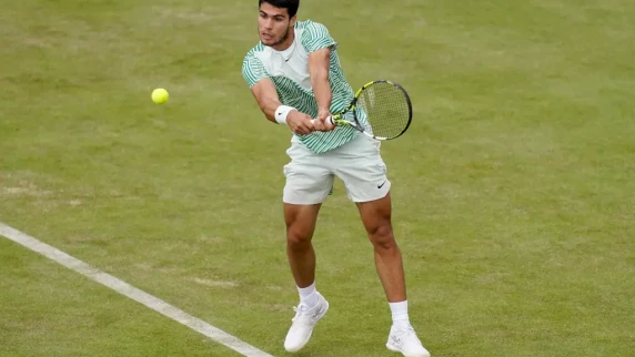 Carlos Alcaraz hopes to thrive on grass this summer after advancing at  Queen's