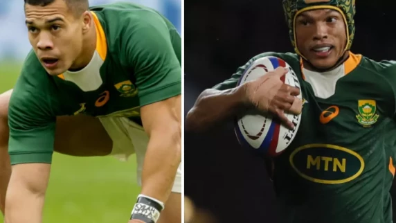 Cheslin Kolbe delighted with Kurt-Lee Arendse's rise to the top