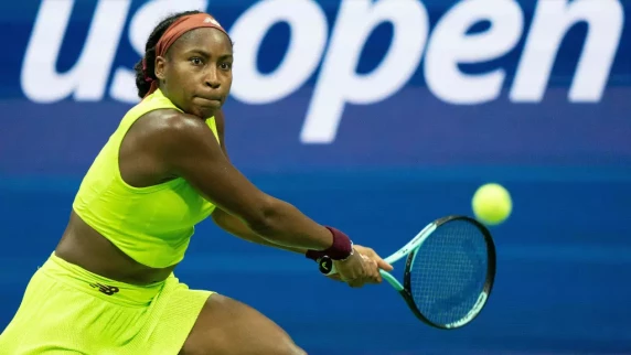 Coco Gauff reaches first US Open final amid climate protest at Flushing Meadows