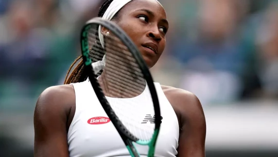 Coco Gauff the first major casualty at Wimbledon as she falls to Sofia Kenin