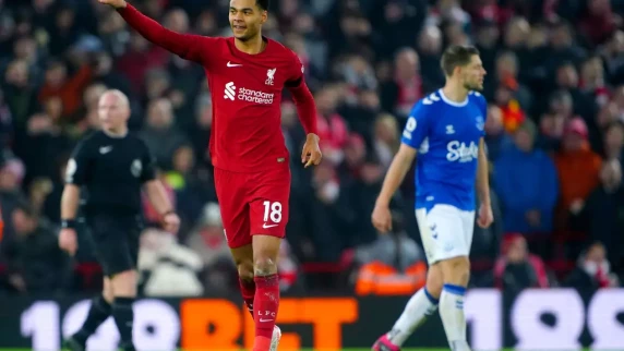 Cody Gakpo opens Liverpool account as they ease past derby rivals Everton