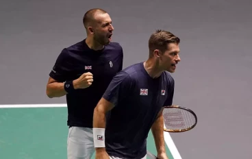 Dan Evans and Neal Skupski