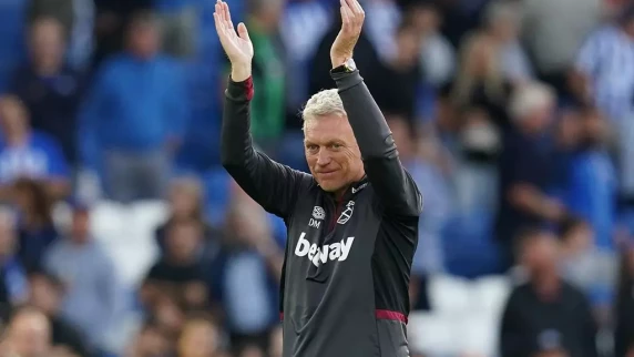 David Moyes delighted to end Brighton hoodoo as West Ham top table with win