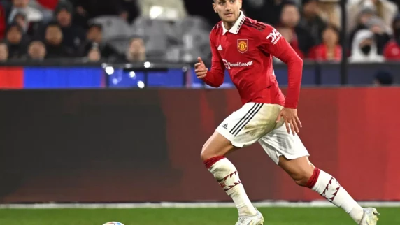 Manchester United's Diogo Dalot targets winning end to the season