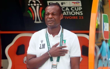 Equatorial Guinea head coach Juan Micha