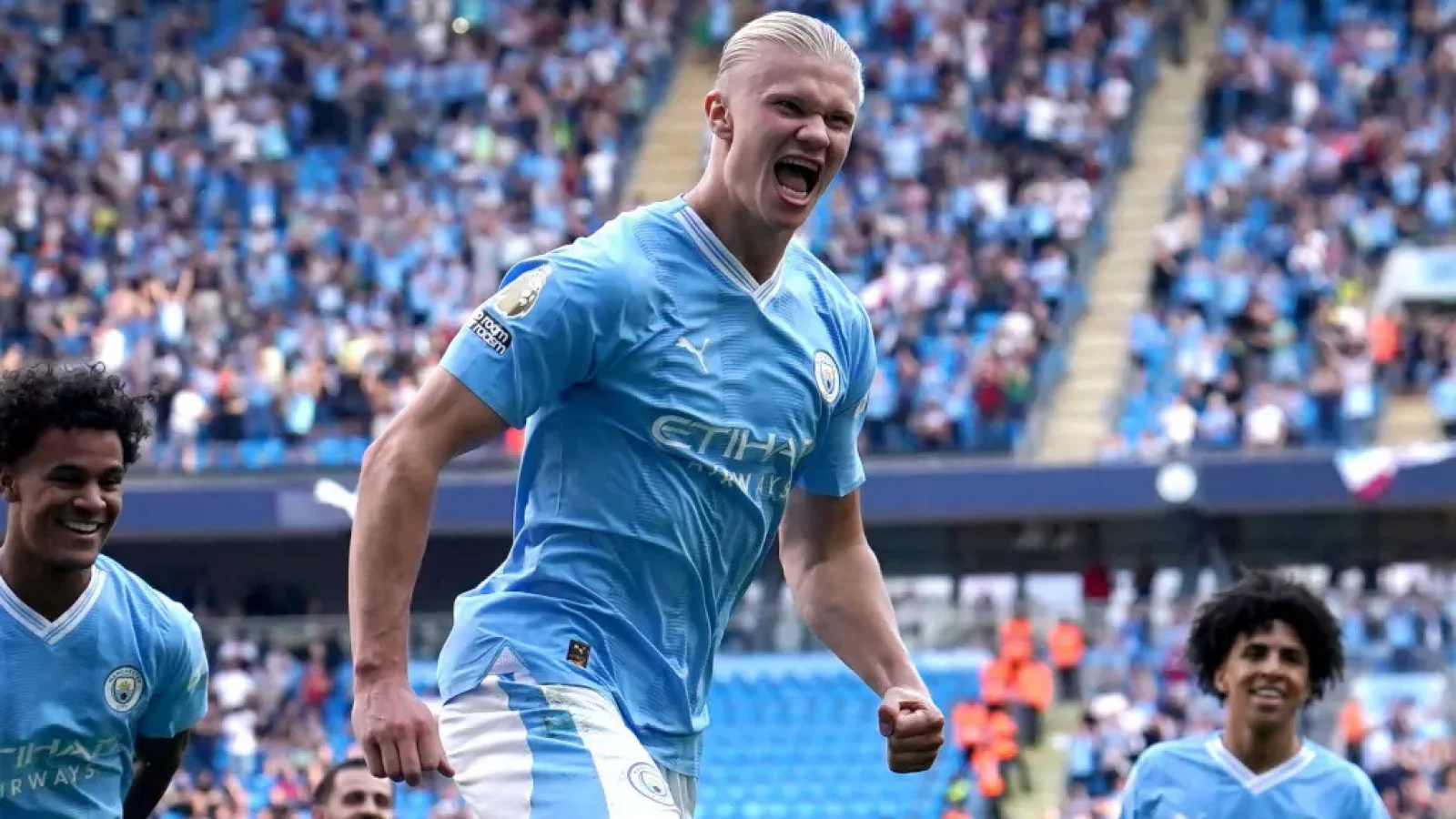 Erling Haaland hat-trick leads Manchester City to three points against ...