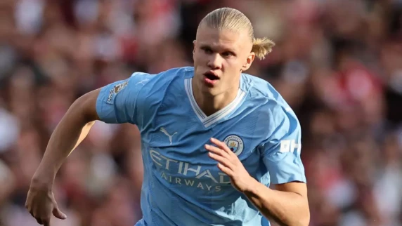 Pep Guardiola: Man City will be without Erling Haaland until end of January