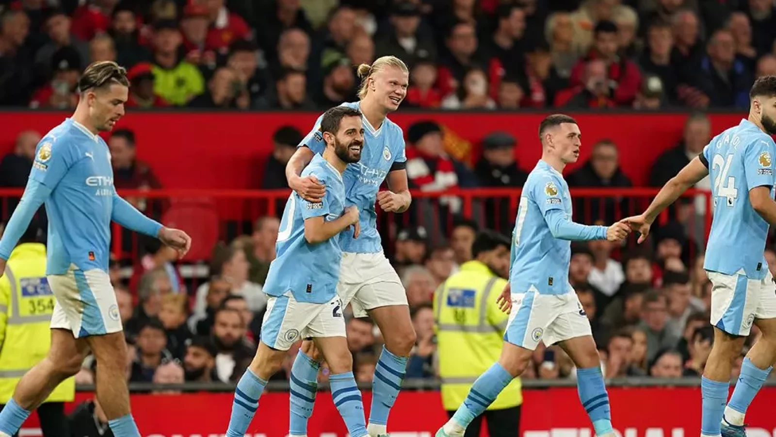 Haaland scores twice as Man City dominates Man United with 3-0 win