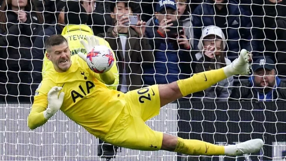 Fraser Forster 'delighted' after signing new Tottenham contract