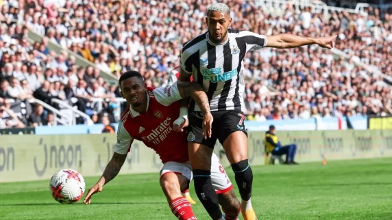 Newcastle's Joelinton received racist insults after Arsenal game