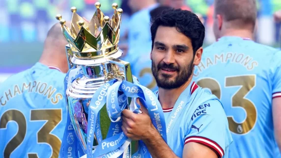 Manchester City captain Ilkay Gundogan looks set to join Barcelona