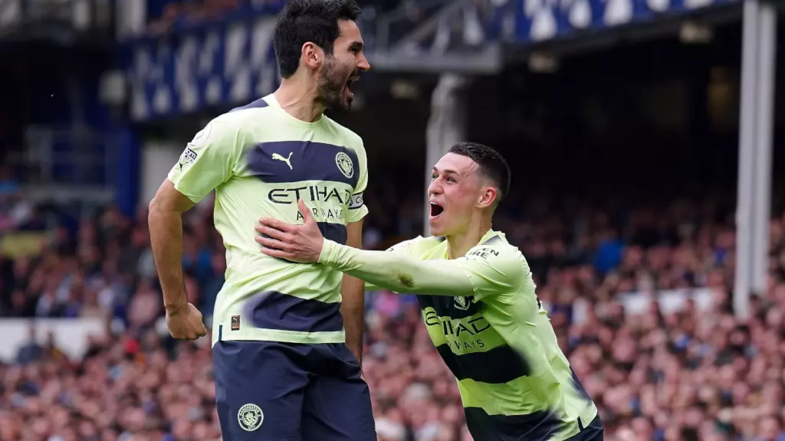 Gundogan and Haaland score as Man City beats Everton 3-0 in