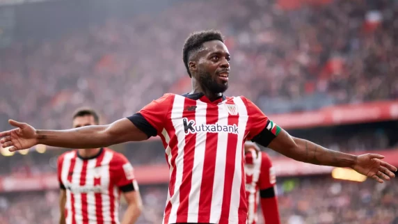 Inaki Williams penalty keeps Athletic Bilbao in hunt for European qualification