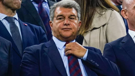Barcelona's Joan Laporta on 'bribery' allegations and Lionel Messi plans