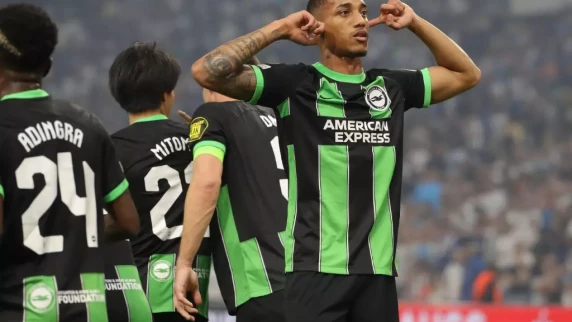 Joao Pedro's late penalty rescues Brighton in Europa League comeback