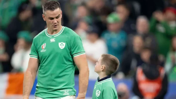 'You're still the best dad' - Heartwarming moment between Johnny Sexton and son