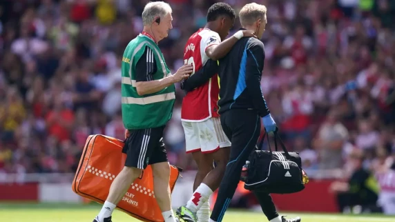 Arsenal defender Jurrien Timber 'gutted' after requiring knee surgery