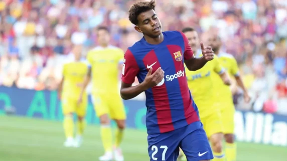 Yamine Lamal becomes youngest ever to start for Barcelona in Cadiz encounter