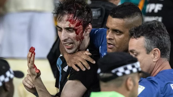 Crowd trouble at Maracana mars famous Argentina victory against Brazil