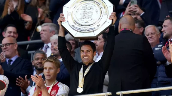 Mikel Arteta: Beating Manchester City to the Community Shield is 'encouraging' for Arsenal