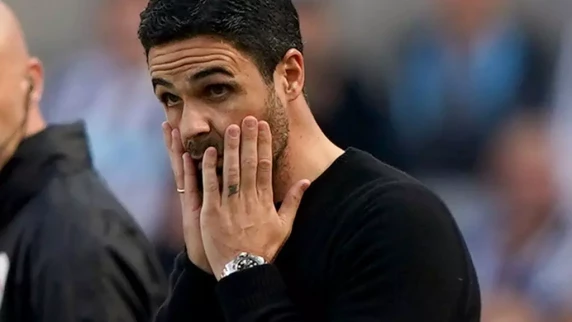 Mikel Arteta deflated as Arsenal's title challenge comes to an end