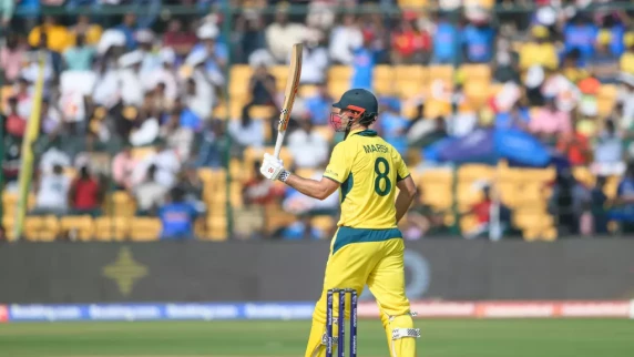 Cricket World Cup: Mitchell Marsh strikes big century as Australia thrash Bangladesh