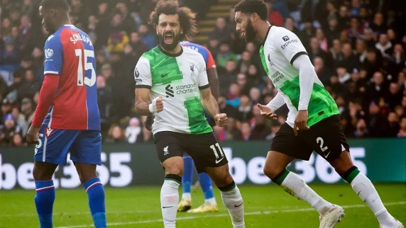 Liverpool storm back from a goal down to grab victory at Crystal Palace