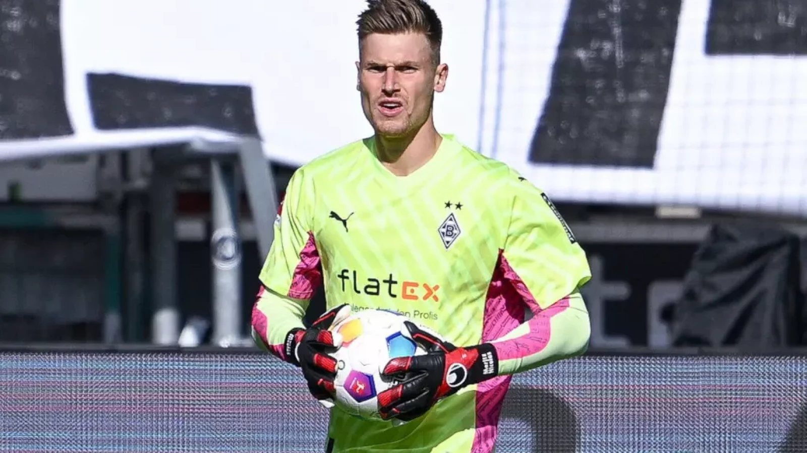 Moritz Nicolas is thrilled to get game time at Borussia Monchengladbach ...