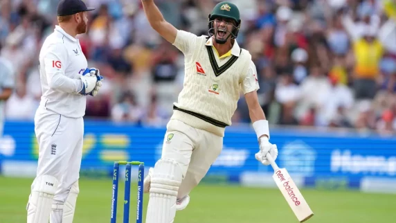 Pat Cummins leads by example as Australia beat England in thrilling Ashes opener
