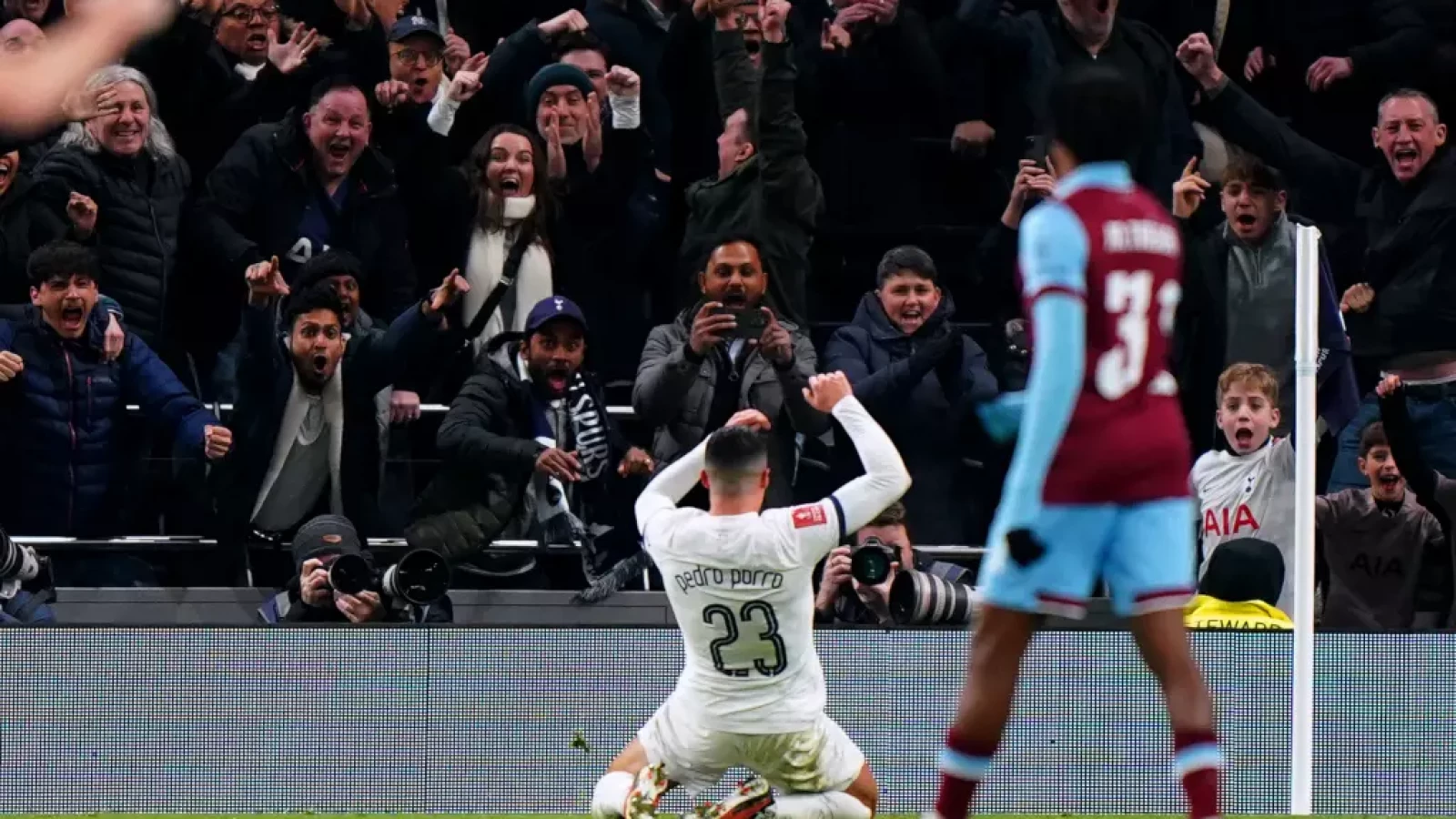 FA Cup: Pedro Porro Stunner Helps Tottenham Knock Out Burnley | Soccer