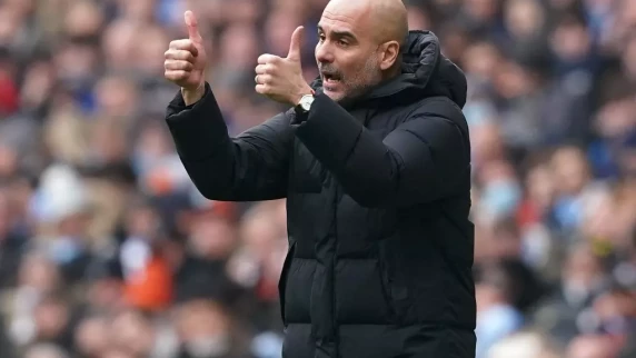 Pep Guardiola expects Man City players to perform 'on' the pitch