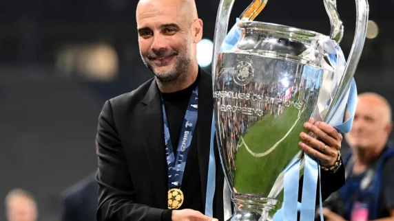 Pep Guardiola: Manchester City Treble-winners can be judged among the greats