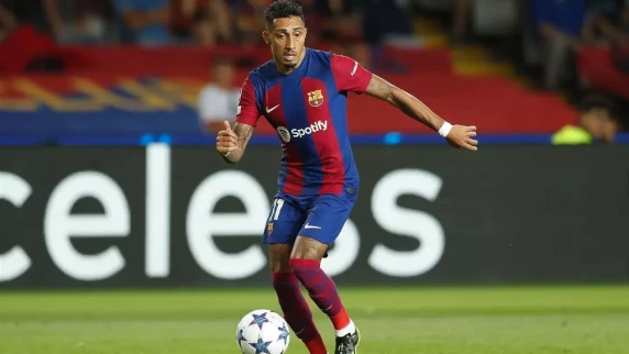 Barcelona boss Xavi says Raphinha is a complete player