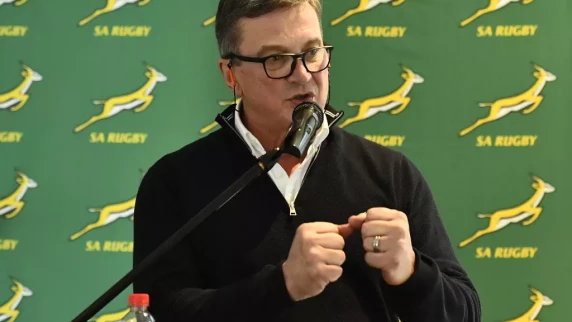 SA Rugby extends Rian Oberholzer's appointment as CEO for two more years