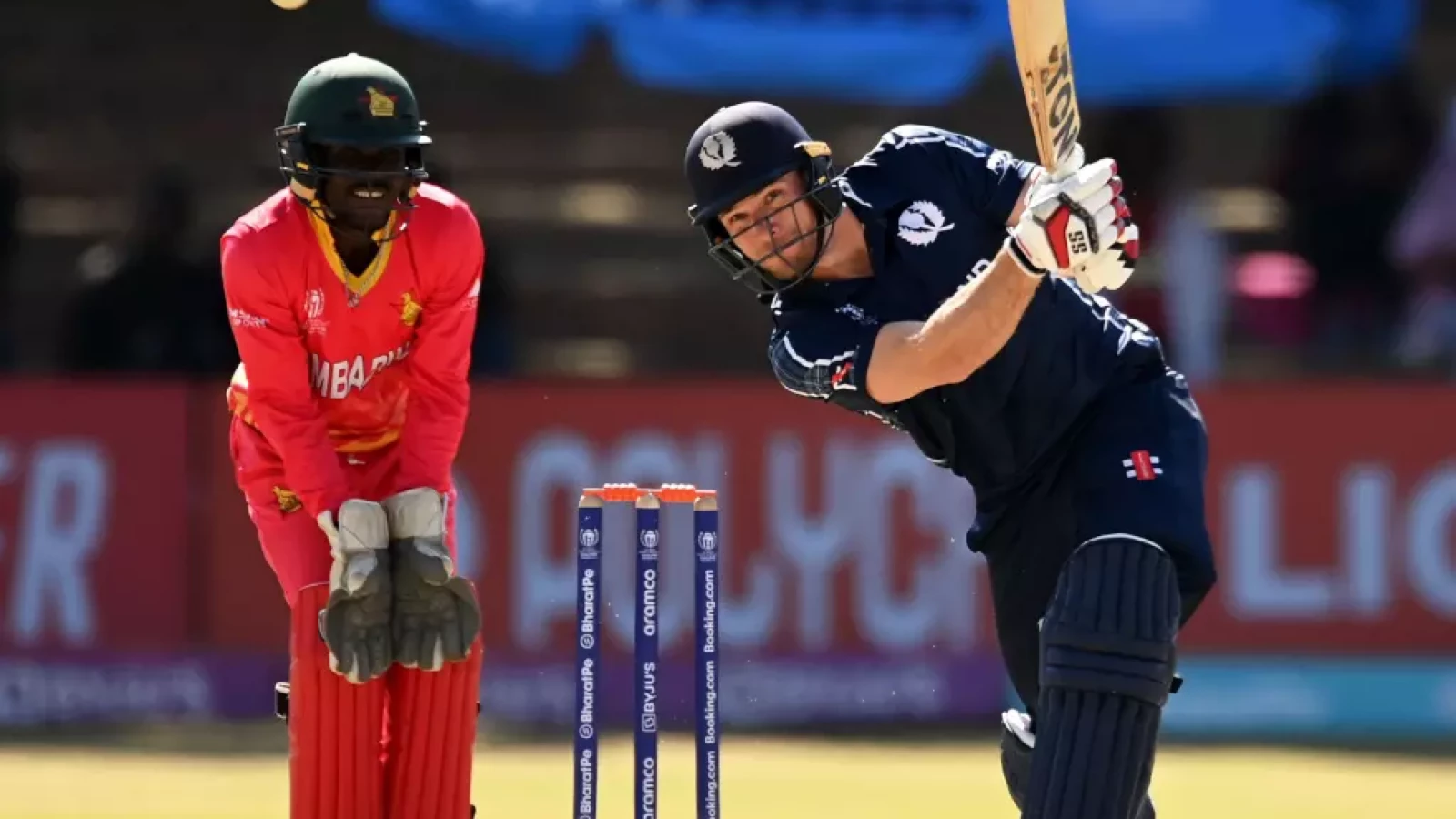 Scotland close to reaching World Cup after knocking Zimbabwe out of
