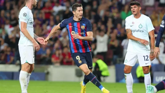 Barcelona beats Espanyol's appeal, Lewandowski cleared to play in La Liga