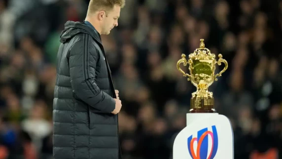 All Black captain Sam Cane in a world of hurt after being sent off in Rugby World Cup final